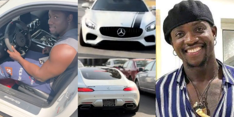 VDM captured in a trending video cruising his newly acquired Mercedes Benz AMG. Just after his #180m NGO theft sparked conversations online. 