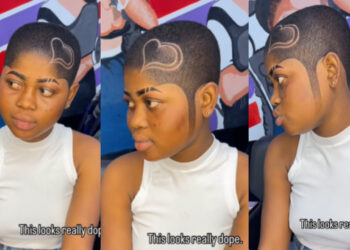 Barber Shows Off His Skills With Creative Hairstyle