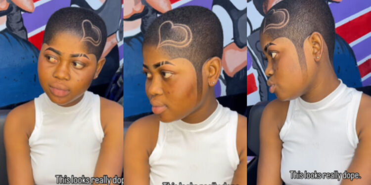 Barber Shows Off His Skills With Creative Hairstyle