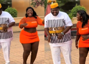 “Please stop it Most of Y’all are bodyshaming people that didn’t create themselves” hilarious reactions trails as popular dancer “Tokunbo” create a trending dance video with her biological brother. 