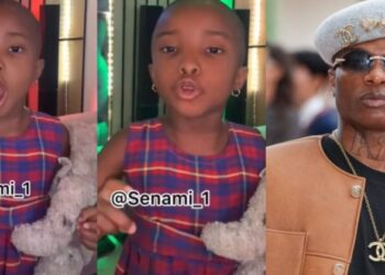 “Please I want to come and do Christmas with you, please, please book my flight ticket”- Adorable Little Girl Begs Wizkid to Spend Christmas Together in Heartwarming Video