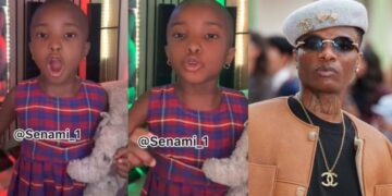 “Please I want to come and do Christmas with you, please, please book my flight ticket”- Adorable Little Girl Begs Wizkid to Spend Christmas Together in Heartwarming Video