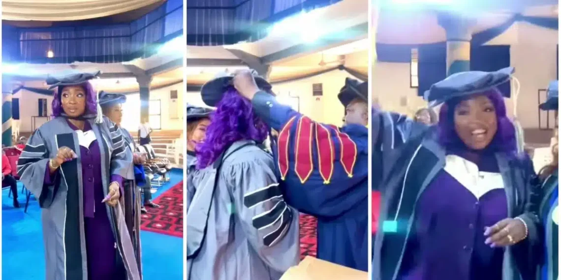 Nollywood Actress Anita Joseph Conferred with Honorary Doctorate Degree in Humanity