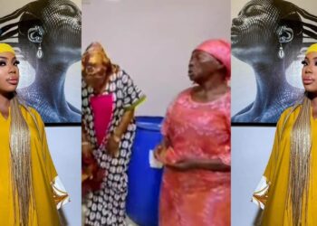 “I DID MY BEST, AND GOD DID THE BEST”- Actress Kudirat Ogunro surprises mother with new house
