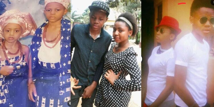 “I love youuu”- Regina Daniels celebrates her brother with hilarious throwback photos