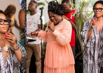 “I decided to throw a praise breakfast with a small group of friends”- Toke Makinwa speaks on her biggest lesson as she invites gospel singer Adeyinka Alaseyori and other performers