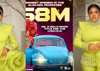 “Women and envy are 5 and 6”- Toyin Abraham Faces Backlash Over Post About Her Film’s Success