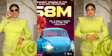 “Women and envy are 5 and 6”- Toyin Abraham Faces Backlash Over Post About Her Film’s Success