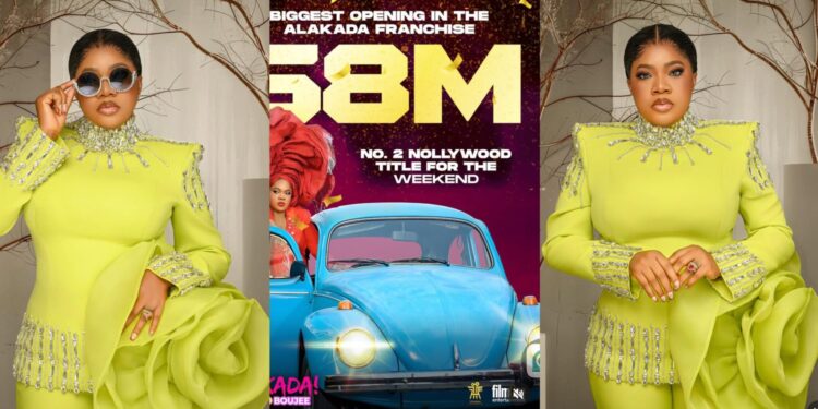 “Women and envy are 5 and 6”- Toyin Abraham Faces Backlash Over Post About Her Film’s Success