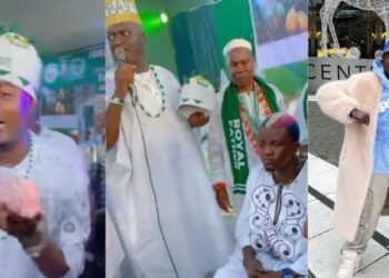 Portable crowned King of Street in Ondo traditional ceremony (Video)