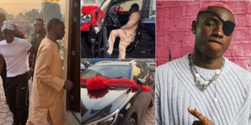 Nigerian Singer Ruger Gifts Father a Brand New SUV, Leaves Him Emotional