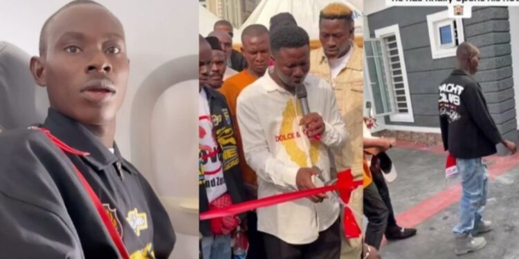 “Where Did He See The Money?”- Financial Adviser, Geh Geh Shocks Nigerians As He Launches New Hotel