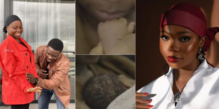 CONGRATULATIONS! Comedian Taaooma welcomes first child with husband (Video)
