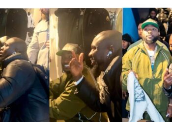 A Dream Come True: Nigerian Man goes extremely happy as he Meets His Idol, Davido