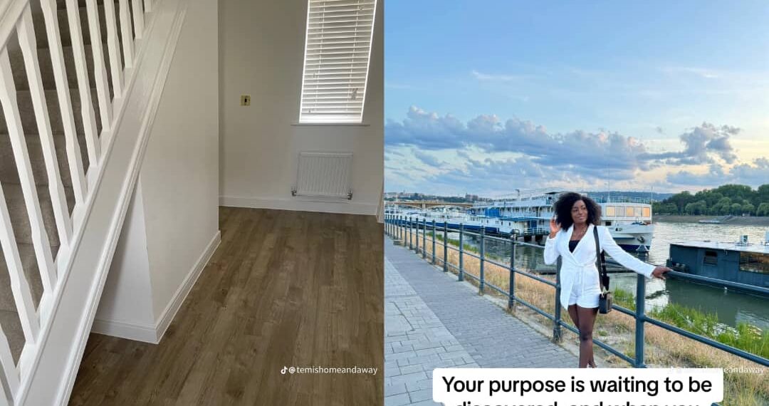 From Ordinary to Extraordinary&nbsp; a Talented Woman Goes viral as she Turns Her Living Room into a Stunning Masterpiece