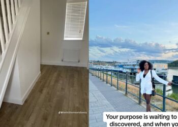 From Ordinary to Extraordinary&nbsp; a Talented Woman Goes viral as she Turns Her Living Room into a Stunning Masterpiece