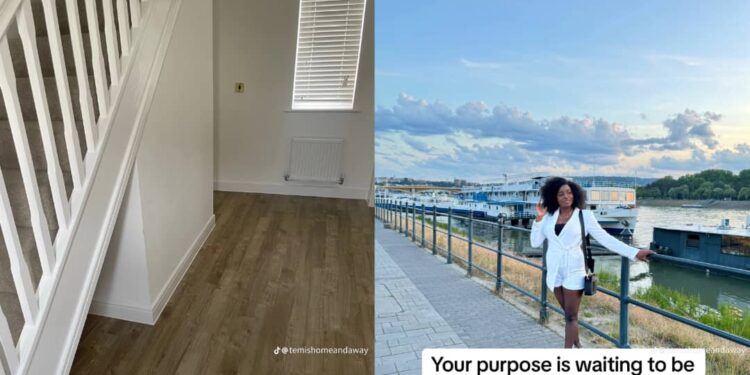 From Ordinary to Extraordinary a Talented Woman Goes viral as she Turns Her Living Room into a Stunning Masterpiece