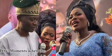 Bride Moved to Tears as She Expresses Gratitude to Father for Support Since Mother’s Passing away