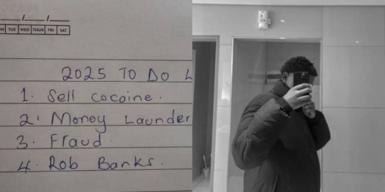 South African Man raised eyebrows, as he Surprises Internet by Fearlessly Sharing His 2025 To-Do List Online