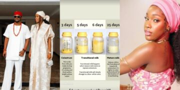 Are you even a mother ; Paul Okoye’s Wife, Ivy, Responds to Trolls Over Breast Milk Color