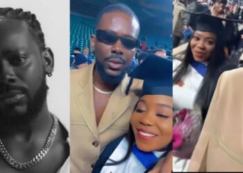 Adekunle Gold sister adekunbi&nbsp; goes emotional as she thanks her brother adekunle gold as she graduate’s from the university
