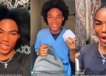 “Is it a crime to be fine” reactions as student cries out,&nbsp; as lecturer dismiss him from class for allegedly using makeup