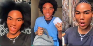 “Is it a crime to be fine” reactions as student cries out,&nbsp; as lecturer dismiss him from class for allegedly using makeup