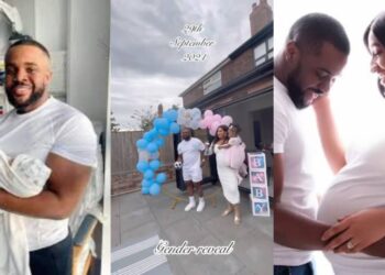 Congratulations pour’s in as “Nollywood Star Williams Uchemba and Wife Celebrate the Arrival of Their Baby Boy”