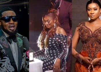 Taking a smooth ride with my stunning date to celebrate a special night – comedian AY raised eyebrows as he goes on a date with may Edochie amidst their upcoming film