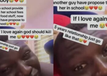 I sent her to school, provide for her, sent her school fees money and food stuff, now another guy have propose to her in school – man cries out as her long time girlfriend dump him for another, after investing alot on her.