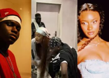 Heartwhelming moment’s Ayra Starr and Ayomaff Tease Collaboration as They Link Up for a Studio Session