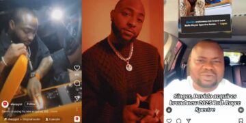 Davido After the Delivery of His Rolls-Royce Spectre" Davido After the Delivery of His Rolls-Royce