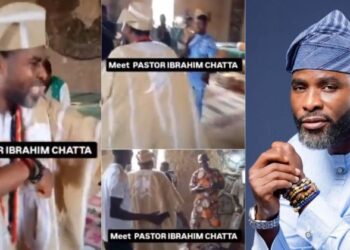 “Pastor Ibrahim, this man no get issues at all”- Ibrahim Chatta Leads Praise and Worship Session at His Film Village