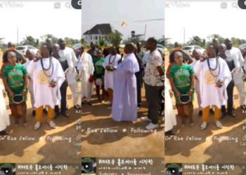 “Native doctor from my village build hotel, a catholic priest went to dedicate the hotel” man cause frenzy online as he reveals a shocking revelation.