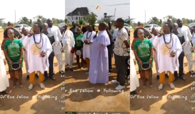 “Native doctor from my village build hotel, a catholic priest went to dedicate the hotel” man cause frenzy online as he reveals a shocking revelation.