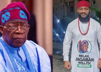 “Many states in Nigeria now enjoy 22 hours power supply and reduced terror!st att@cks because of him” – Yul Edochie praises President Tinubu