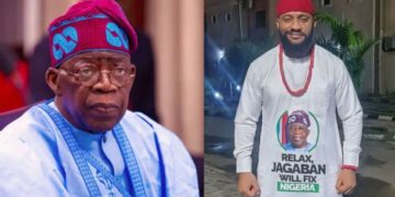 “Many states in Nigeria now enjoy 22 hours power supply and reduced terror!st att@cks because of him” – Yul Edochie praises President Tinubu