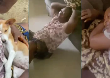 RIP! Woman Overcome with Grief After Losing Beloved Dog