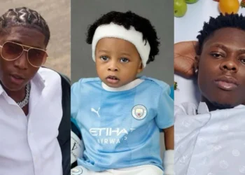 “He is a real friend till the end”- Beautiful moment Bella brought Mohbad’s son at a concert in Ibadan