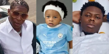 “He is a real friend till the end”- Beautiful moment Bella brought Mohbad’s son at a concert in Ibadan