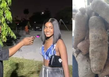 “I just hope this a prank”- Moment a Beautiful Lady picks yahoo boys over working-class men