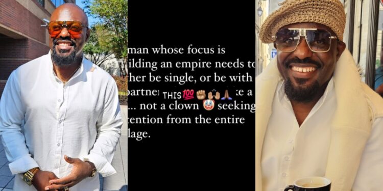 “A man whose focus is building an empire needs to either be single, or be with a partner” Actor Jim’s Iyke
