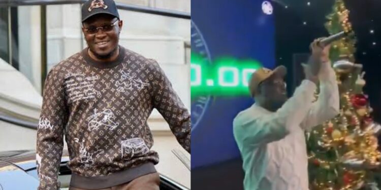 Pastor Tobi Adegboyega of SPAC Nation raised £500,000 in 5 minutes for charity (Video)