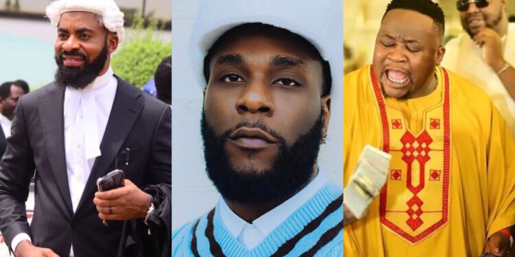 Lawyer, Deji Adeyanju throw critics on Burna Boy after he gifted $30K to the allegedly brother of Cubana Chief Priest.