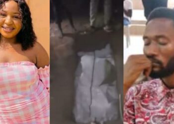 Tears flow as lady, Brut@lly Murd€red by gospel singer, Oluwatimileyin Ajayi is laid to rest