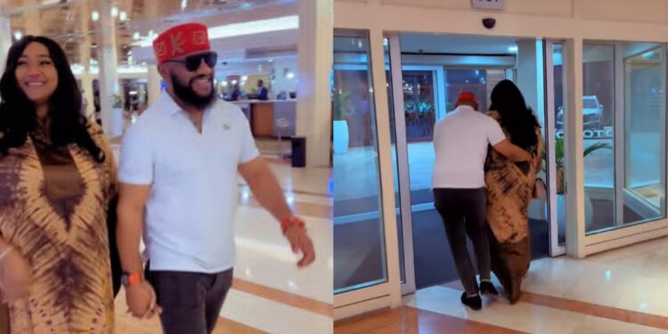 ‘Everyday I thank God I found you’ – Yul Edochie expresses affection to Judy Austin amidst criticism  (Video)