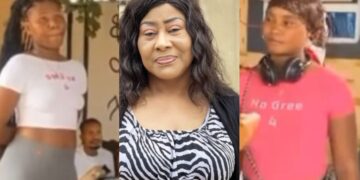 Moment veteran actress Ngozi Ezeonu blasts Genz baddies for showing up without bra at her audition (Video)