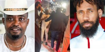 Phyno’s bodyguard tender apologies to Zenco for almost pushing him away from singer on stage