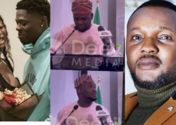 “Mohbad fell from the stairs and broke his neck from his fight with wife WunmI”- Yomi Fabiyi makes allegations about Mohbad’s de@th at press conference