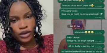 “Great and watching over you” – Lady chatted up her late mother on whatsApp shares shocking response she received